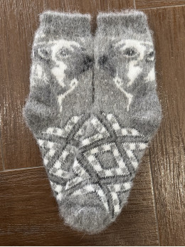 Шкарпетки чоловічі з козиного пуху з умкою