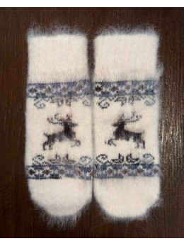 Рукавички жіночі з козиного пуху