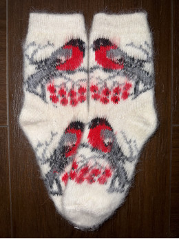 Шкарпетки жіночі з козиного пуху