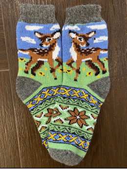 Жіночі шкарпетки з оленятком Бембі 