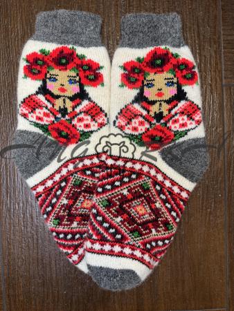 Ангорові жіночі носки Україночка